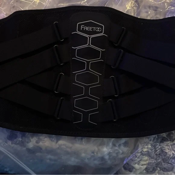 FREETOO Black Back Support Belt - Picture 5 of 9